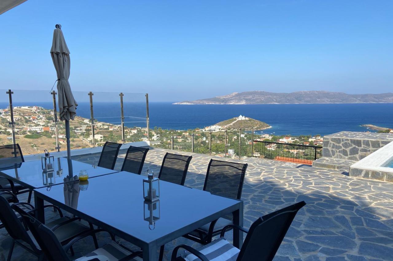 Villa Panorama Agia Marina Mikrolimanou Extérieur photo